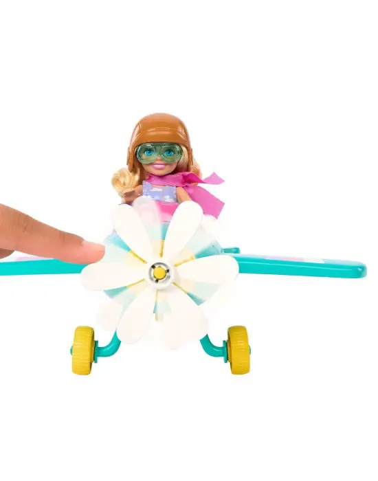 Omarı Pervaneli Mini Uçağı Oyun Seti