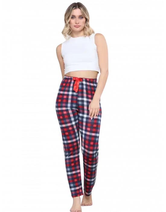 Şık Modal Ring Viskon Kumaşlı Pijama Altı