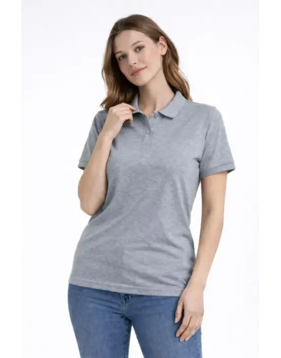 Modern Düğmeli Kısa Kol Tişört