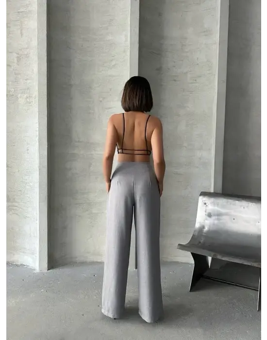 Modern Pileli Ketem Pantolon