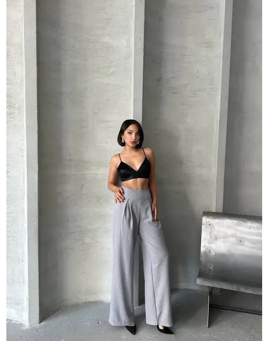 Modern Pileli Ketem Pantolon