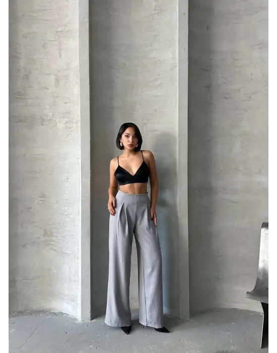 Modern Pileli Ketem Pantolon