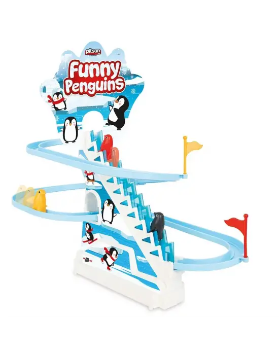 Omarı Çocuklar İçin Eğlenceli Penguen Oyuncağı