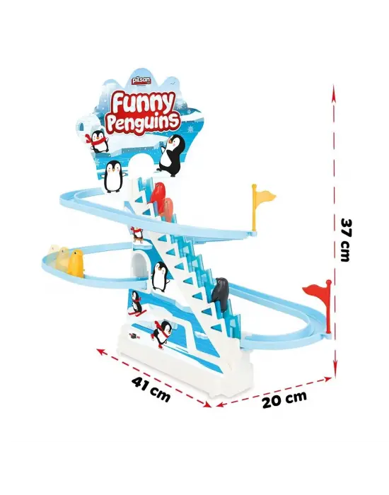 Omarı Çocuklar İçin Eğlenceli Penguen Oyuncağı
