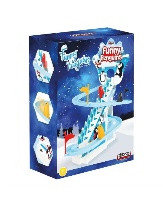 Omarı Çocuklar İçin Eğlenceli Penguen Oyuncağı