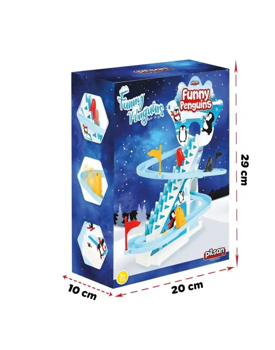 Omarı Çocuklar İçin Eğlenceli Penguen Oyuncağı