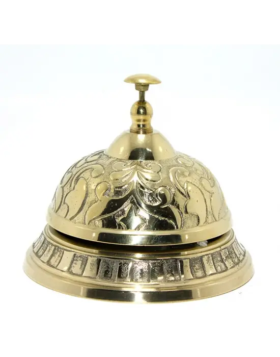 Pirinç Resepsiyon Çanı Model 1