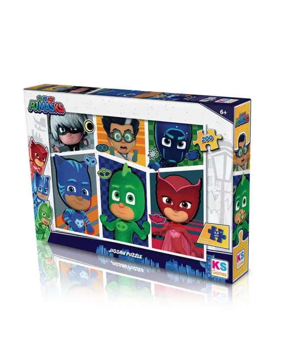 PJM113 KS PJ Masks / 200 Parça Puzzle