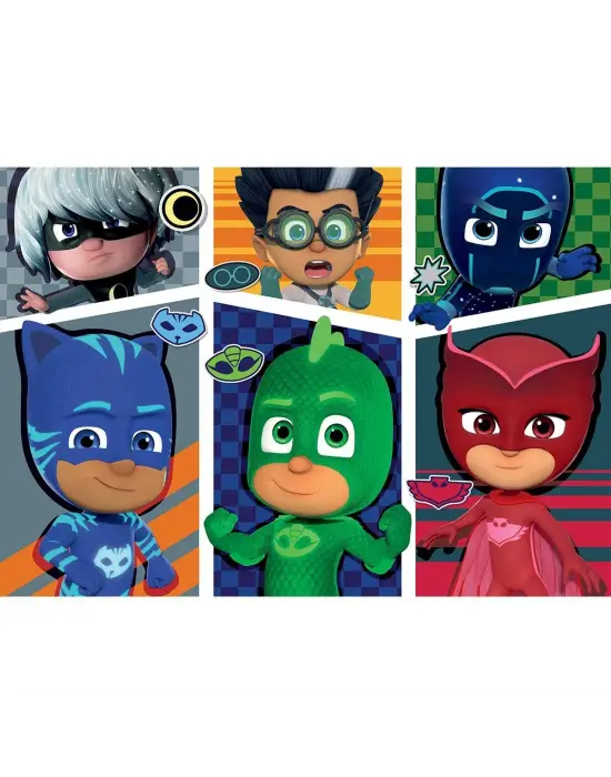 PJM113 KS PJ Masks / 200 Parça Puzzle