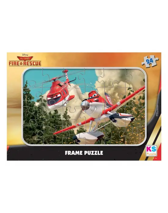 PL 704 Planes Frame Puzzle 24 Parça
