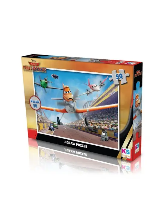 Omarı Eğlenceli Uçak Tasarımı 50 Parça Puzzle