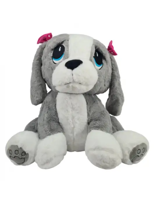 PL78149 - PL62912 - 50 CM PELUŞ ÜZGÜN KÖPEK 2AST