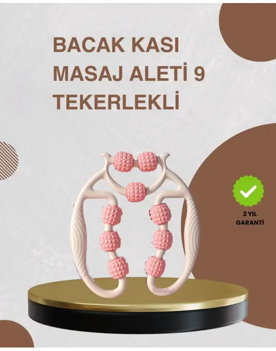 Plastik Masaj Aleti Derin Doku Kas Gevşetici Rulo