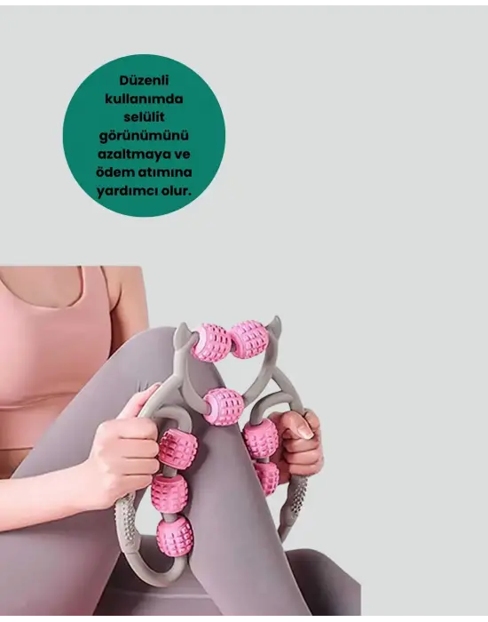 Plastik Masaj Aleti Derin Doku Kas Gevşetici Rulo