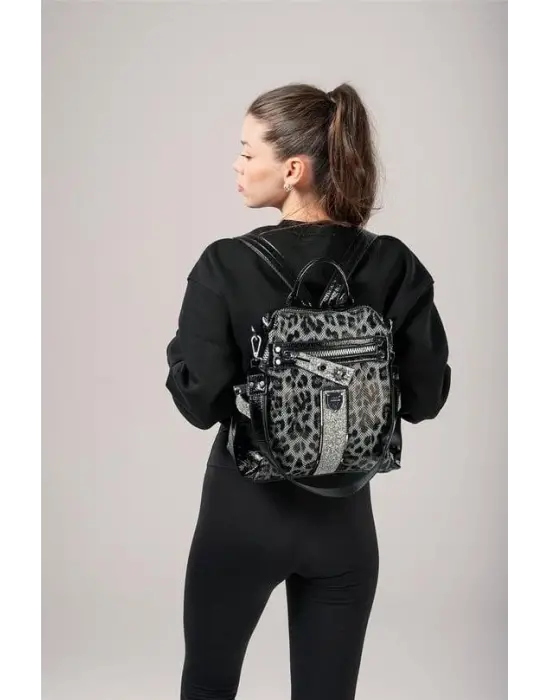 Poge Gri Cilt Kol Ve Sırt Çantası