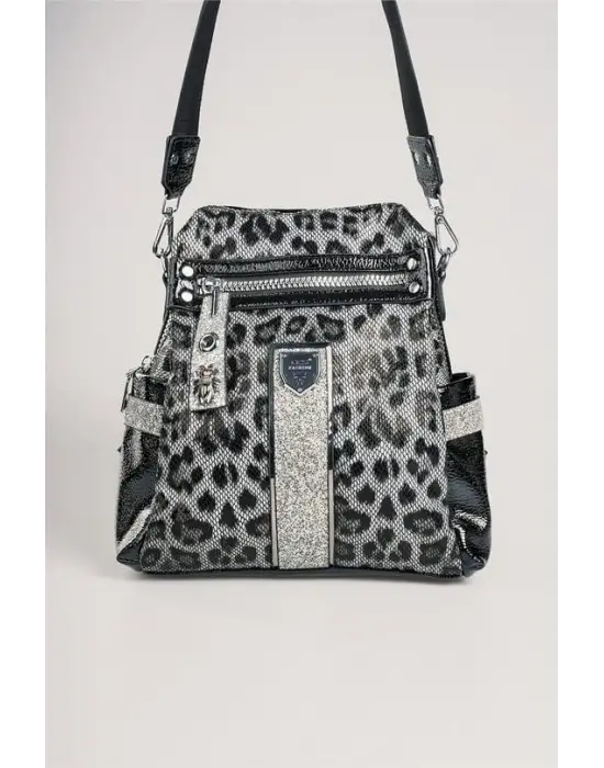 Poge Gri Cilt Kol Ve Sırt Çantası