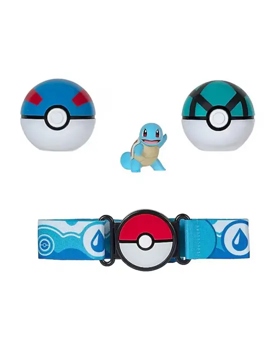 POK 95283-Q Pokemon Clip n Go Pokeball Kemer ve Figür Seti