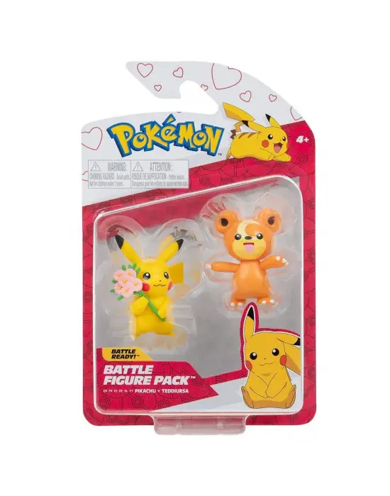 POK PKW2483 Pokemon Battle 2li Figür Noel Seri Asorti