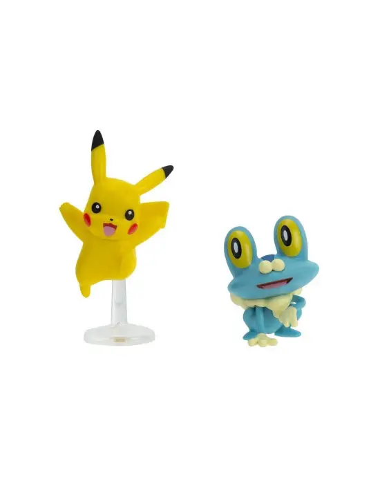 POK PKW3355-A Pokemon Battle 2li Figür Seti Asorti