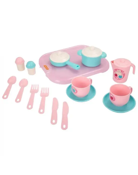 Omarı Elegan Tasarımlı 2 Kişilik Yemek Takımı - 19 Parça Set