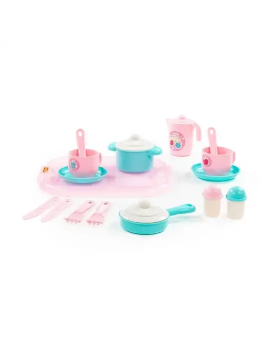 Omarı Elegan Tasarımlı 2 Kişilik Yemek Takımı - 19 Parça Set