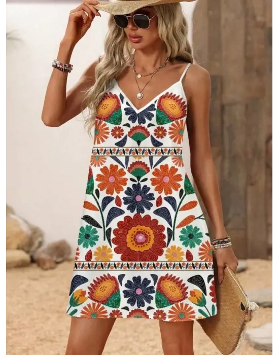 Omarı V Yaka Süprem Elbise