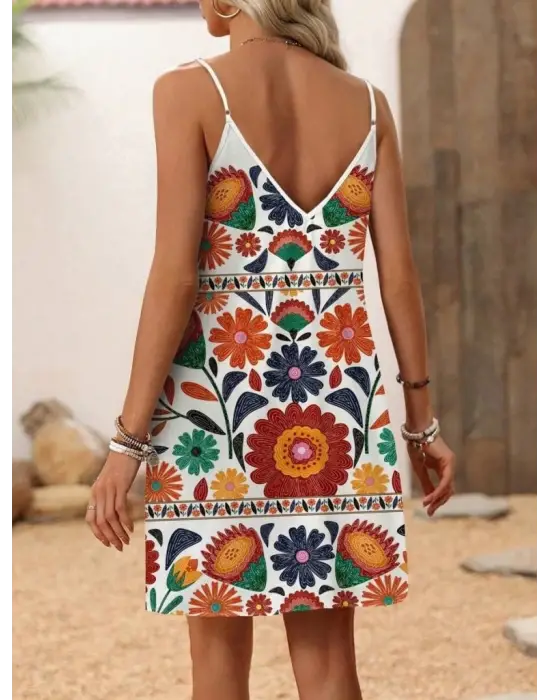 Omarı V Yaka Süprem Elbise