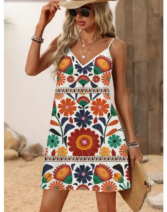 Omarı V Yaka Süprem Elbise