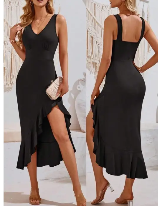 Omarı Zarif Dalgıç Elbise