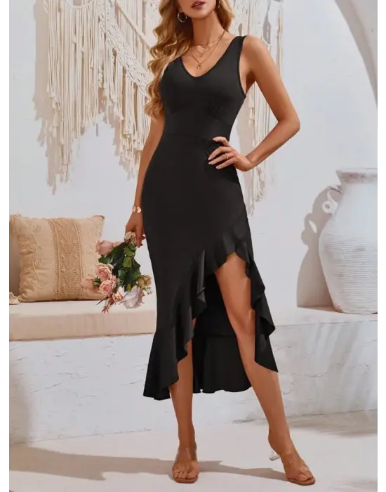 Omarı Zarif Dalgıç Elbise