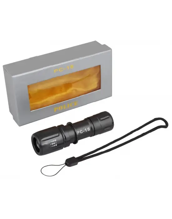 Police Pc-18 Cree Power Led+zoom El Feneri Pilli