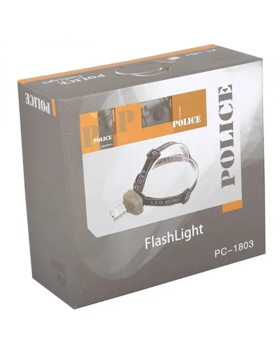Police Pc-1803 Cree Power Led Ampullü Kafa Feneri
