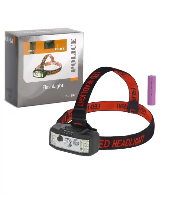 Police Ps-1970 Şarjlı Kafa Feneri