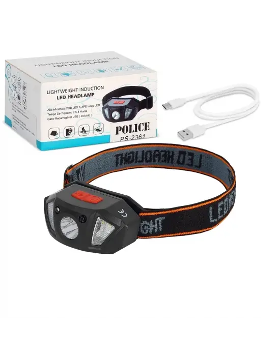 Police Ps-2361 Şarjlı Kafa Feneri