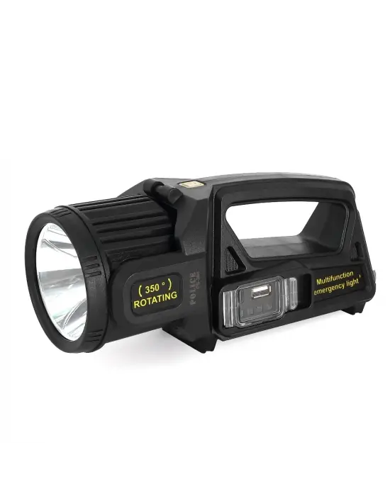 Police Ps-384 Şarjlı Güneş Enerjili Spot Fener