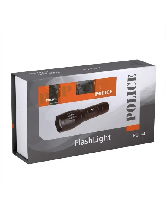 Police Ps-44 Cree T6 Led + Zoom Şarj Edilebilir El Feneri