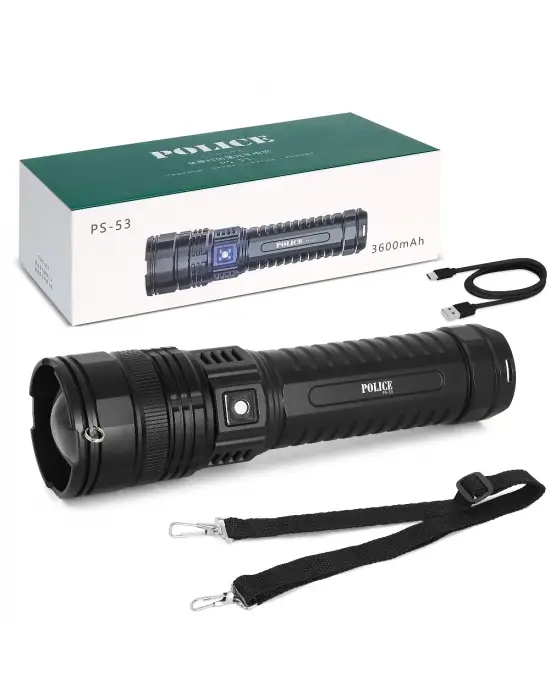 Police Ps-53 Şarjlı El Feneri