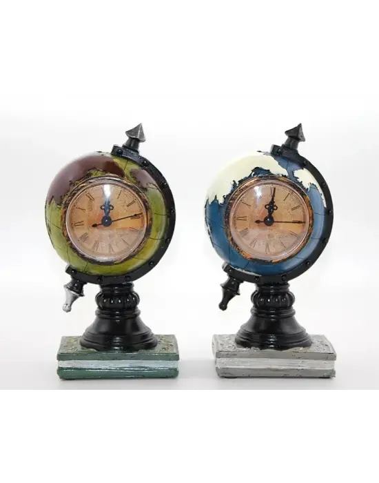 Polyester Saatli Dünya Küre Alk2833