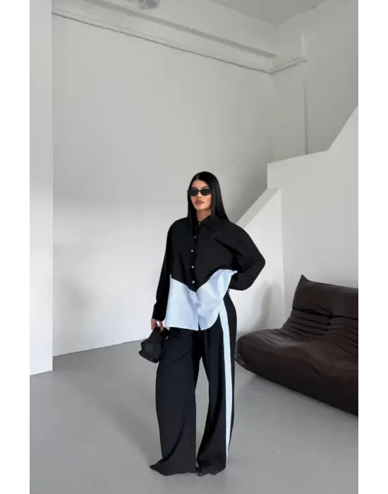 Omarı İş Görüşmelerinizde Şıklığı Yakalayın - Siyah Gömlek Pantolon Takım