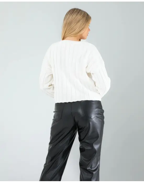 Çarpıcı Triko Kazak