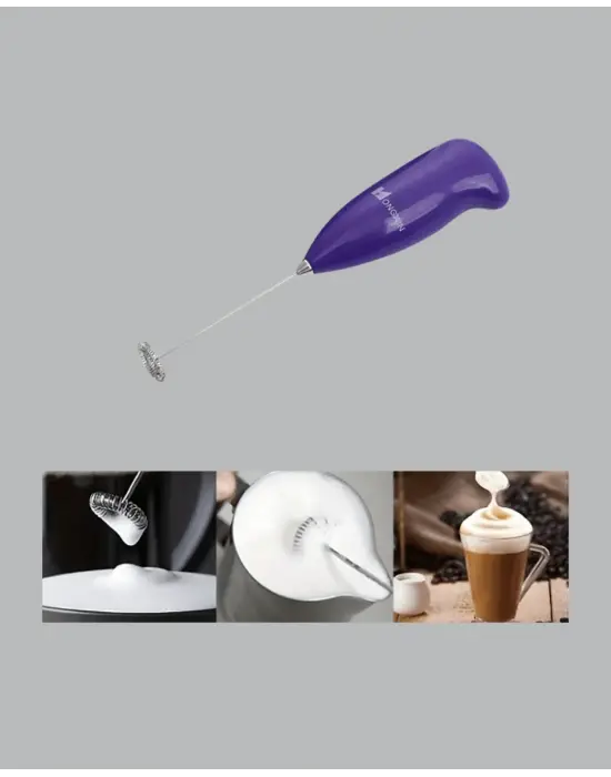 Portatif Kahve Köpürtücü – Latte, Cappuccino, Milkshake Ve Puding Yapıcı