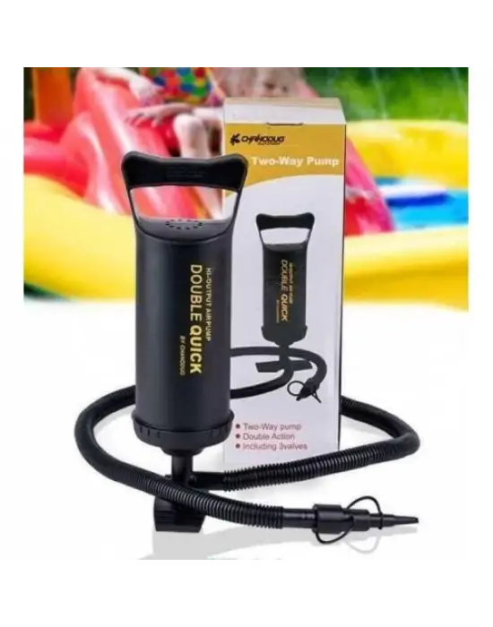 Omarı Taşınabilir El Pompası - Hava ve Sıvı İçin Çift Yönlü Şişirme Pompası