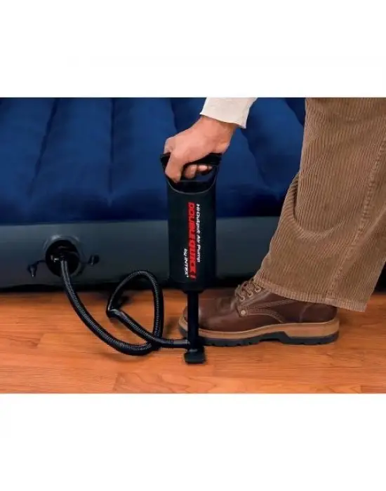 Omarı Taşınabilir El Pompası - Hava ve Sıvı İçin Çift Yönlü Şişirme Pompası