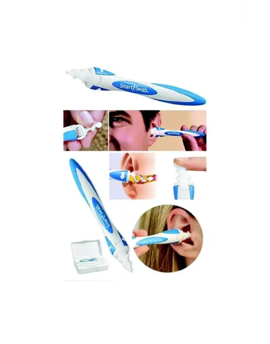 Omarı Pratik Kulak Temizleme Aleti Seti - 16 Başlıklı Smart Swab
