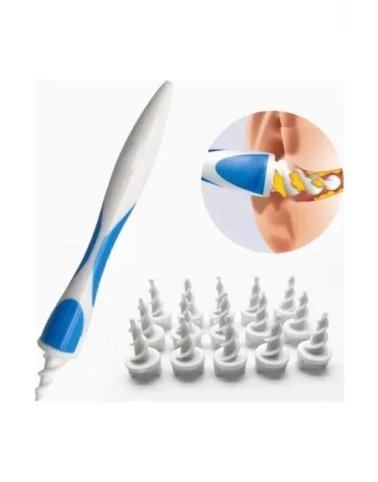 Omarı Pratik Kulak Temizleme Aleti Seti - 16 Başlıklı Smart Swab