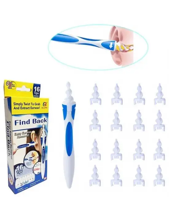 Omarı Silikon Kulak Temizleme Aparatı - Pratik ve Etkili Ear Claning Kiti