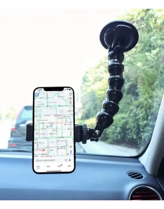 Omarı Esnek ve Dayanıklı Teleskobik Telefon Tutucu