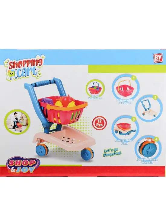 Omarı Çok Yönlü Ve Dayanıklı Alışveriş Arabası