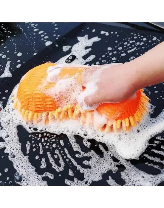 Premium Araba Yıkama Eldiveni