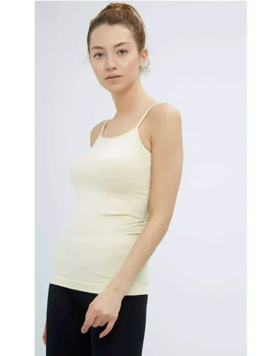 Premium İp Askılı Uzun Ten Atlet